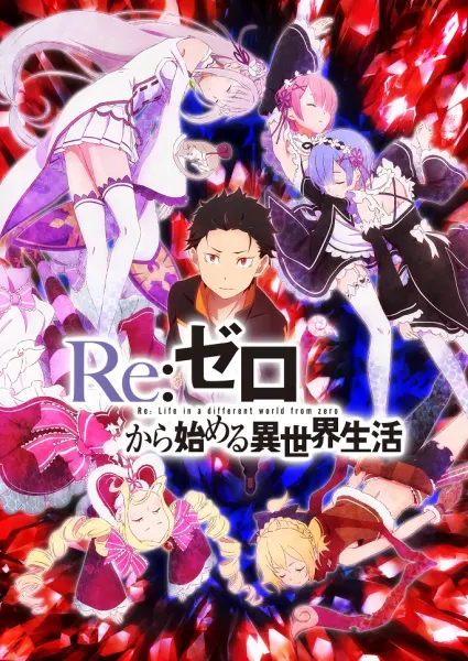 Постер к аниме Re:Zero. Жизнь с нуля в альтернативном мире